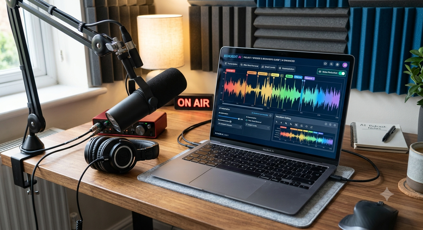 Best AI podcast editing tools for beginners in 2026